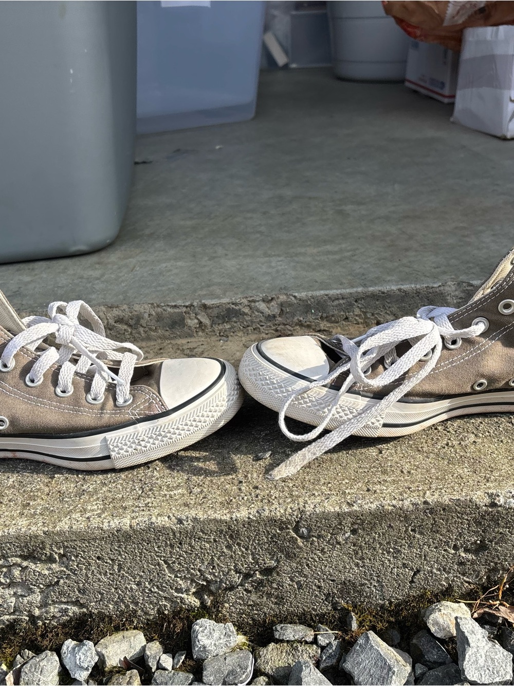 Woman’s converse